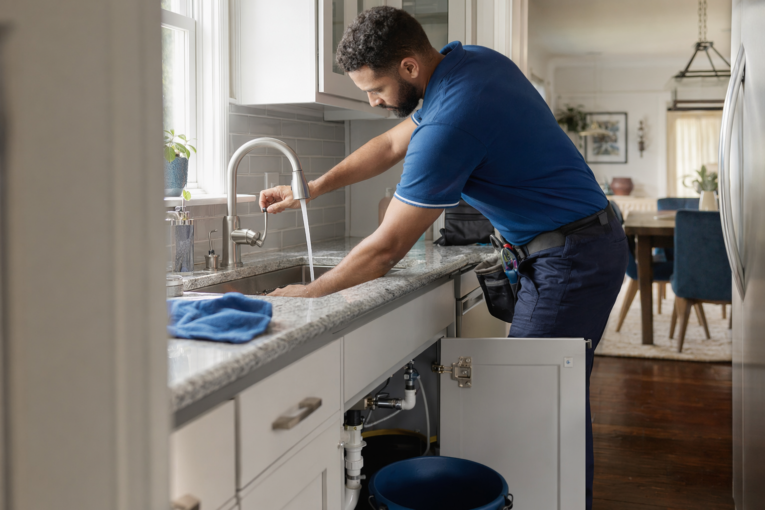 Getting plumbing help in your language