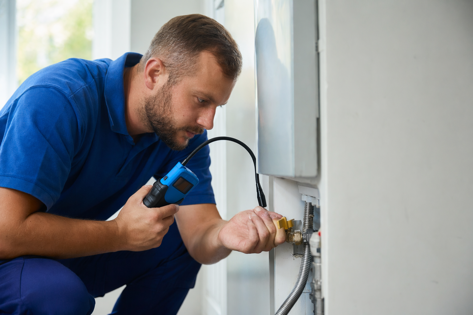 Gas lines, water heaters and safety