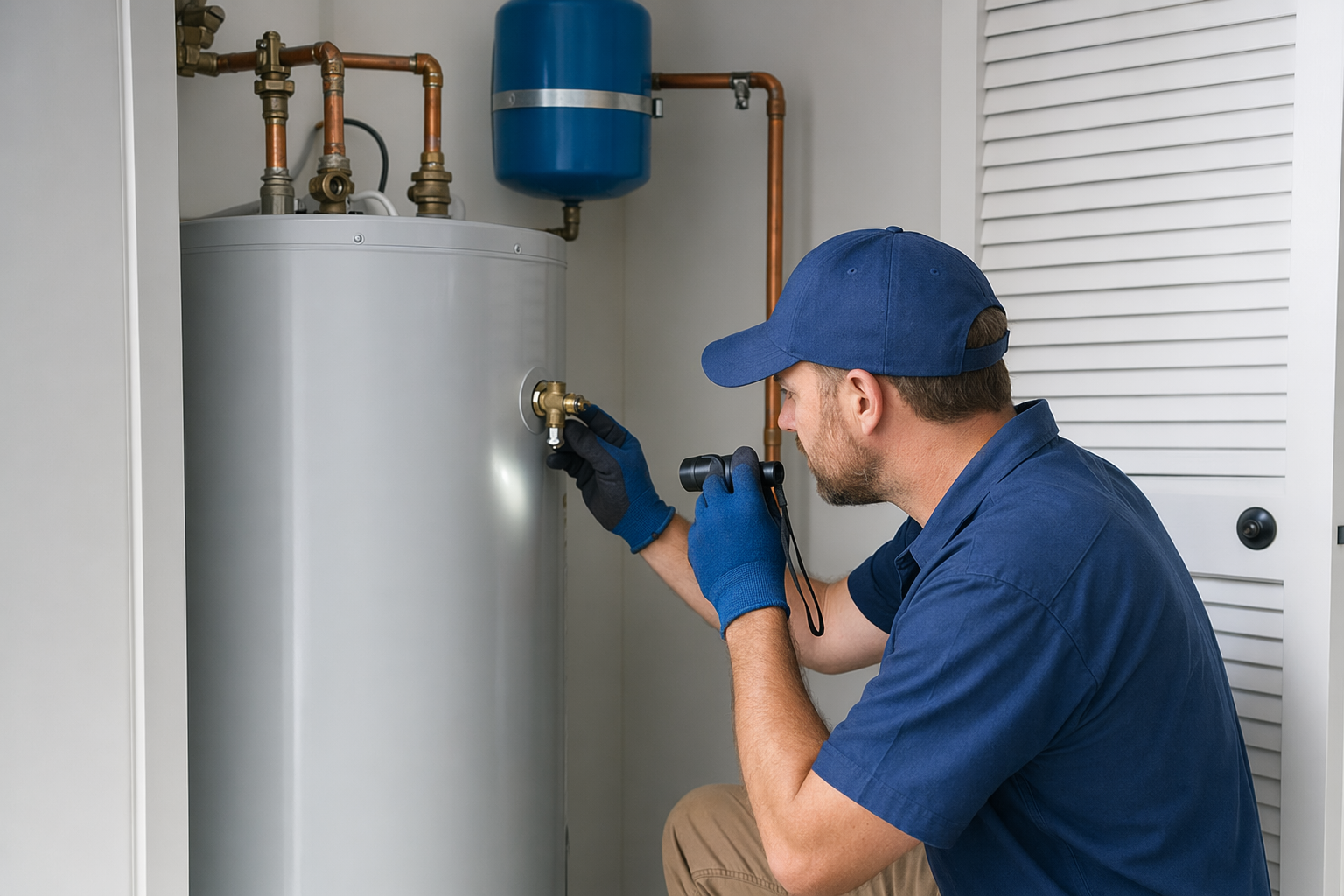 Repairing vs replacing a water heater